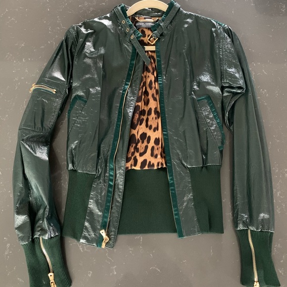 Dolce Gabbana leather jacket - Picture 2 of 6